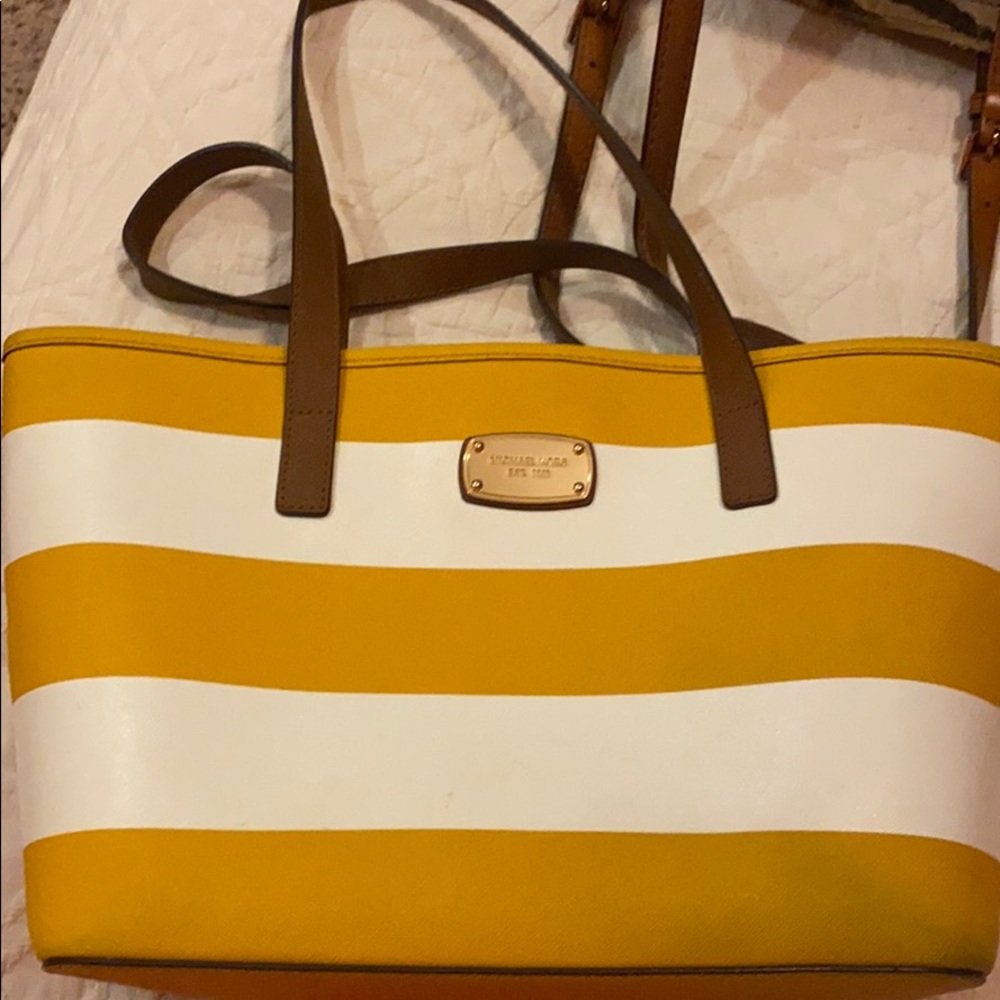 Yellow Michael Kors Purse